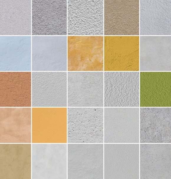 25 Seamless Plaster Textures